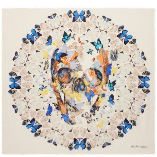 Damien Hirst x Alexander McQueen - Collaboration Damien Hirst x Alexander McQueen - Collaborazione