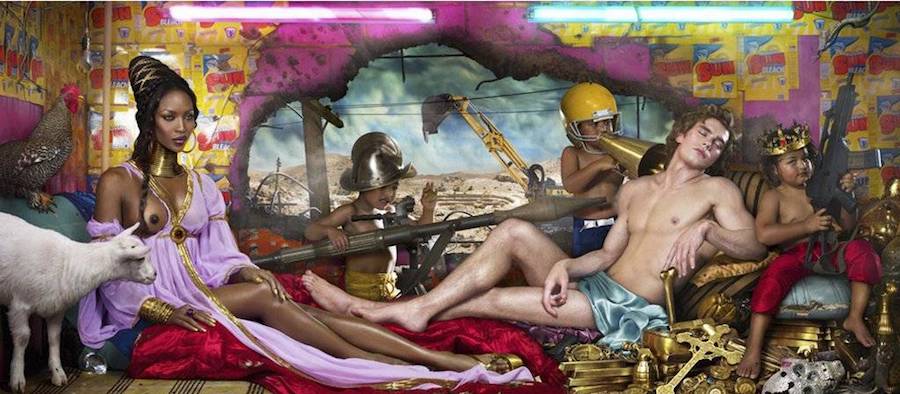 David LaChapelle - Naomi Campbell - Rape of Africa